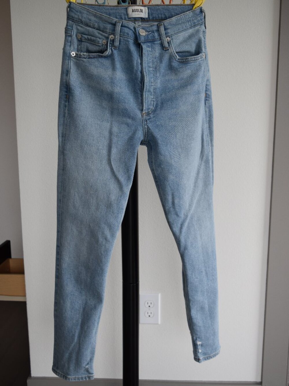 AGOLDE NICO Jeans Light Wash — Size 25